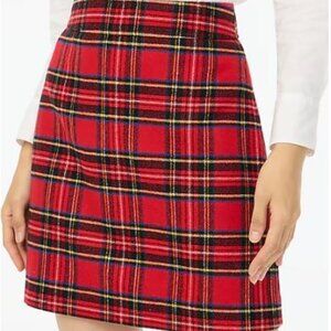 J.Crew tartan A-line skirt - BNWT- Size 22